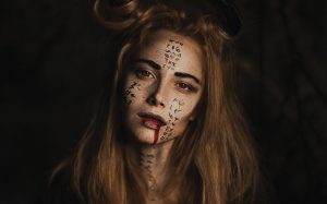 Vampire Halloween Costume Contacts